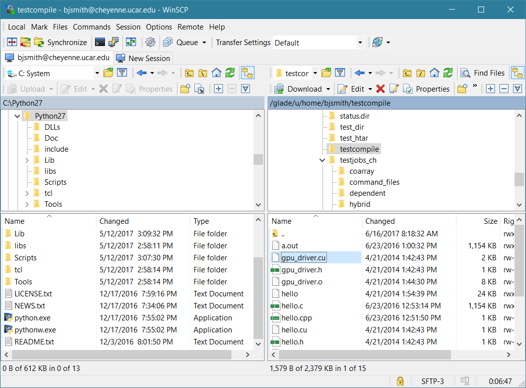 instal the new WinSCP 6.1.2